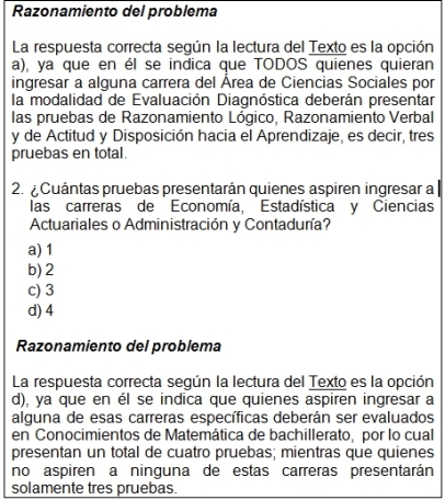 Prueba de Razonamiento Verbal